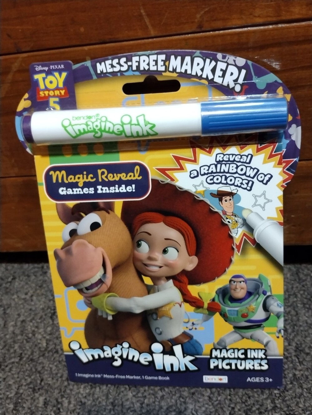 Toy Story 5 Imagine Ink Magic Ink Pictures - Blue Marker
